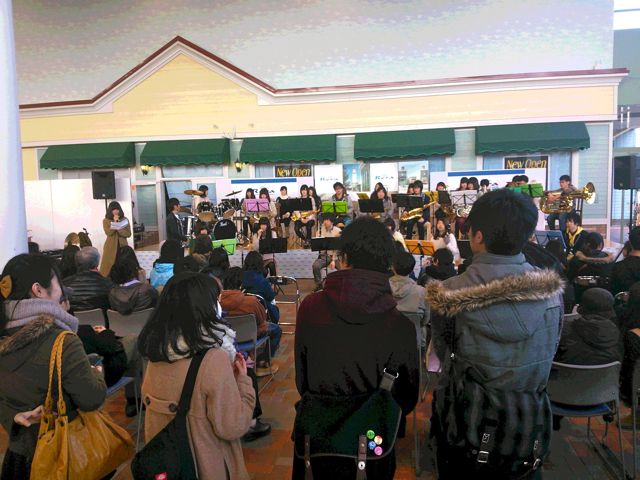 東北物産展&吹奏楽コンサート